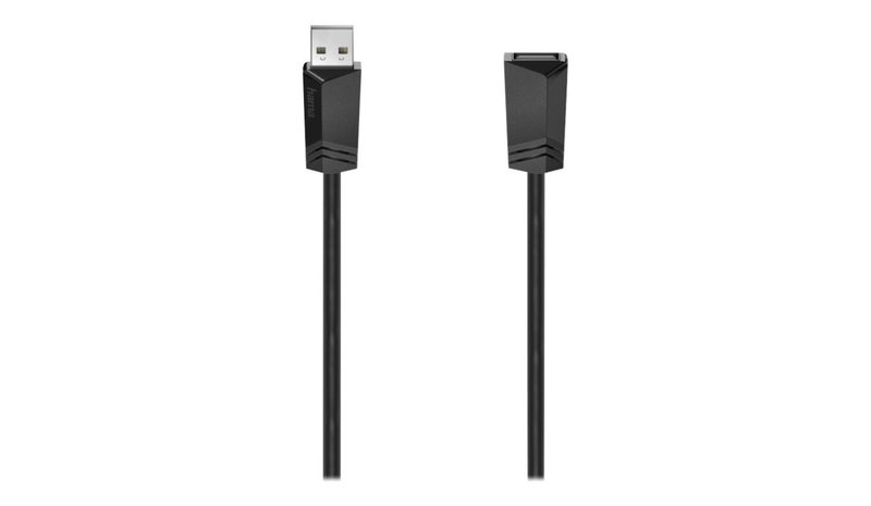 Hama 00200619 USB cable USB 2.0 1.5 m USB A 0.48 Gbit/s Black