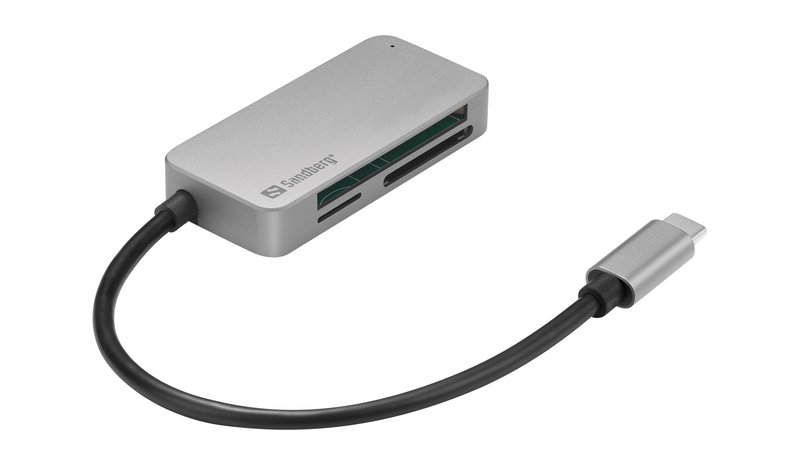Sandberg USB-C Multi Card Reader Pro