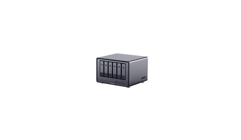 Ugreen NASync DXP6800 Pro NAS Compact Intel® Core™ i5 i5-1235U 8 GB DDR5 0 TB UGOS Pro Black