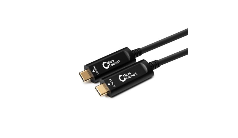 Microconnect USB3.1CC3OP USB cable USB 3.2 Gen 2 (3.1 Gen 2) 3 m USB C 21.6 Gbit/s Black