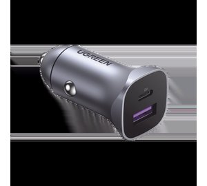 Ugreen 40858 mobile device charger Universal Aluminium Cigar lighter Fast charging Auto