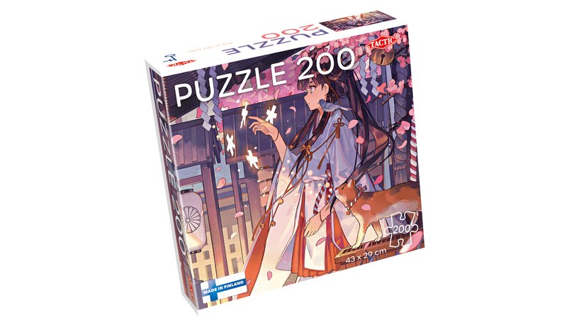 Tactic Lovers Anime girl Jigsaw puzzle 200 pc(s) Comics