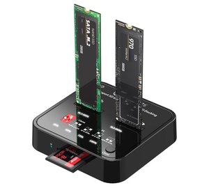 CoreParts MS-CLONER-M2-SD media duplicator Black