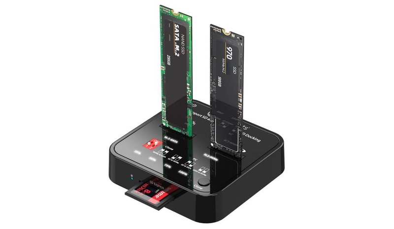 CoreParts MS-CLONER-M2-SD media duplicator Black