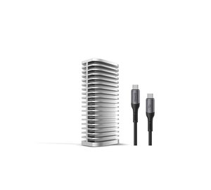 TerraMaster D1 SSD Pro SSD enclosure Aluminium M.2