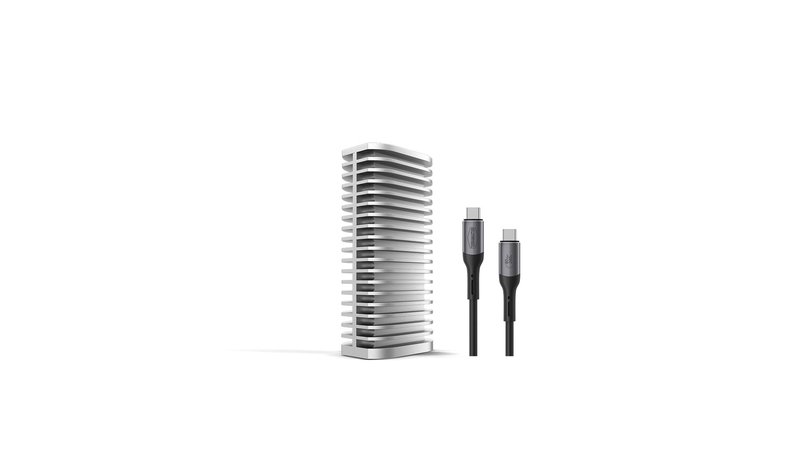 TerraMaster D1 SSD Pro SSD enclosure Aluminium M.2