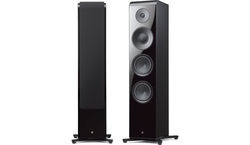 Yamaha NS-2000A 3-way Black Wired 60 W