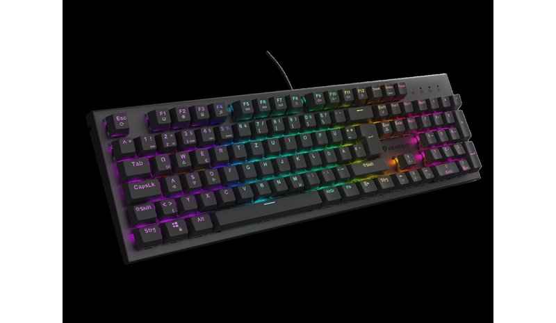 GENESIS Thor 303 keyboard Gaming USB QWERTZ German Black
