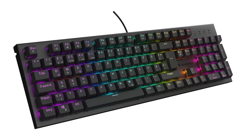 GENESIS Thor 303 keyboard Gaming USB QWERTZ German Black