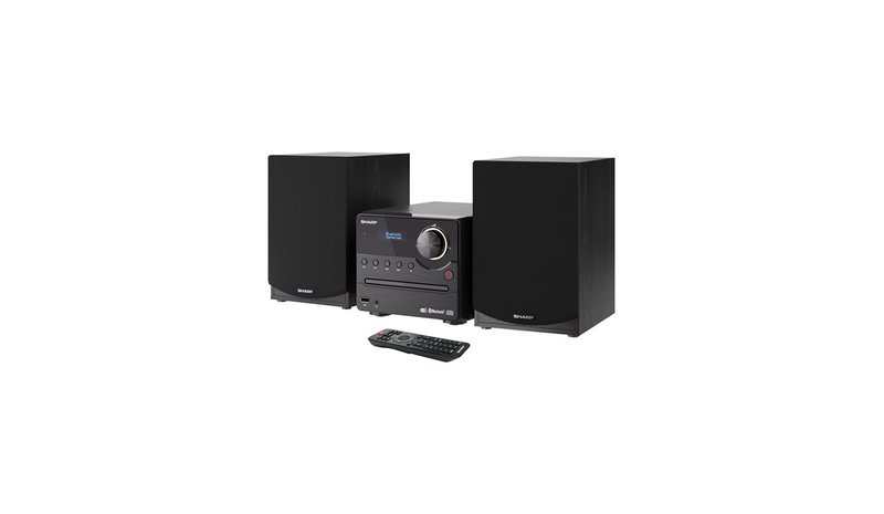 Sharp XL-B517D Home audio micro system 45 W Black