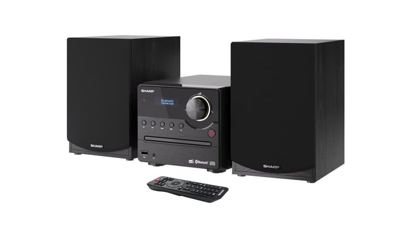 Sharp XL-B517D Home audio micro system 45 W Black