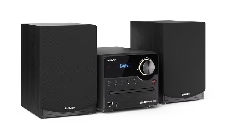 Sharp XL-B517D Home audio micro system 45 W Black