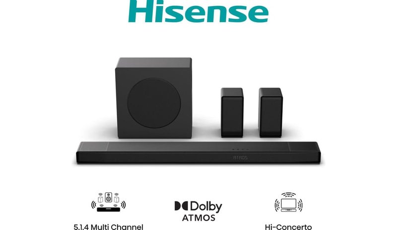 Hisense AX5140Q Dolby Atmos Soundbar