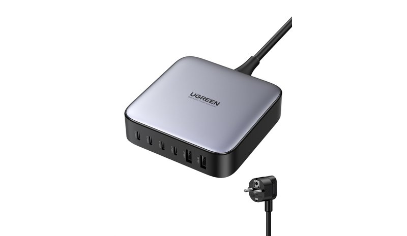 Ugreen 40914 Nexode 200W GaN Desktop USB-C USB-A Charger