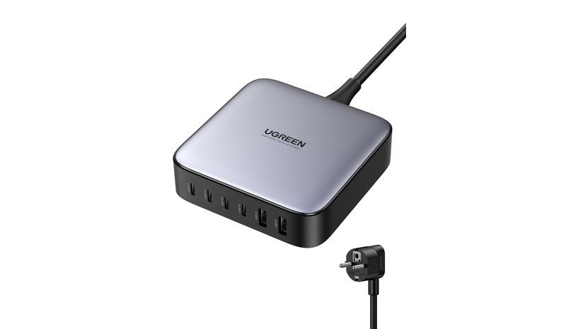 Ugreen 40914 Nexode 200W GaN Desktop USB-C USB-A Charger