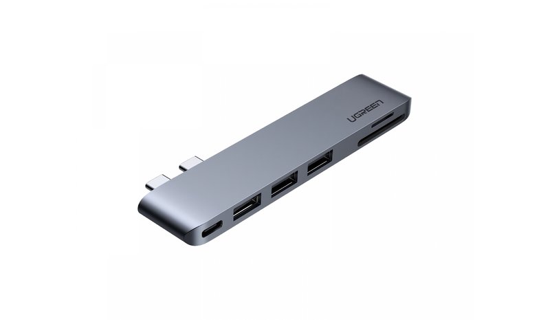Ugreen 60560 laptop dock/port replicator Docking USB 3.2 Gen 1 (3.1 Gen 1) Type-C Silver