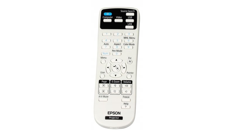 Epson 1613717 remote control Projector Press buttons