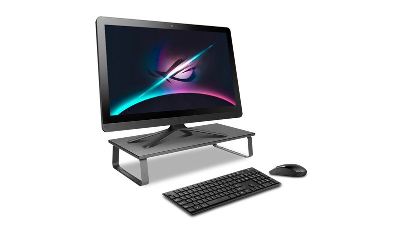 Techly ICA-MS 600TY monitor mount / stand Desk Black