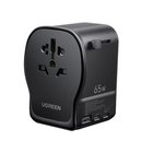Ugreen 55001 mobile device charger Universal Black, Grey AC Fast charging Indoor