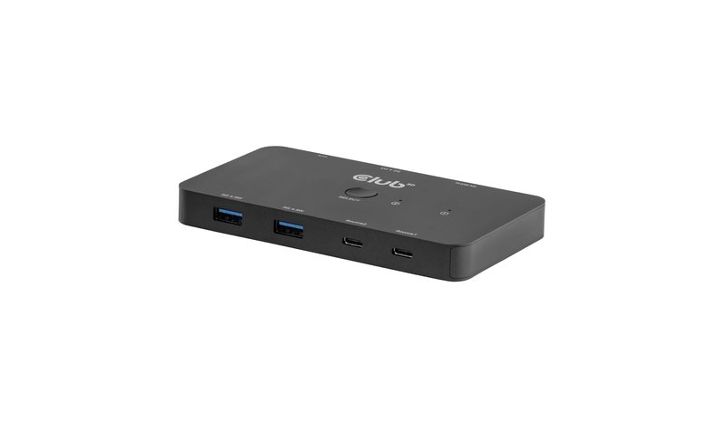 CLUB3D Dual USB-C® to HDMI™ KVM Switch