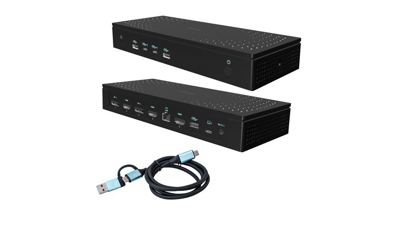 i-tec Universal 5x 4K/60Hz Display Docking Station + Power Delivery 100W