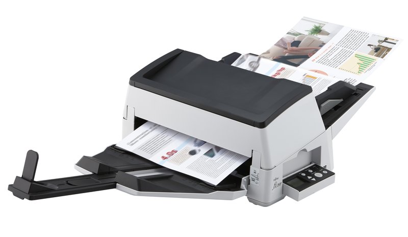 Ricoh fi-7600 ADF + Manual feed scanner 600 x 600 DPI A3 Black, White