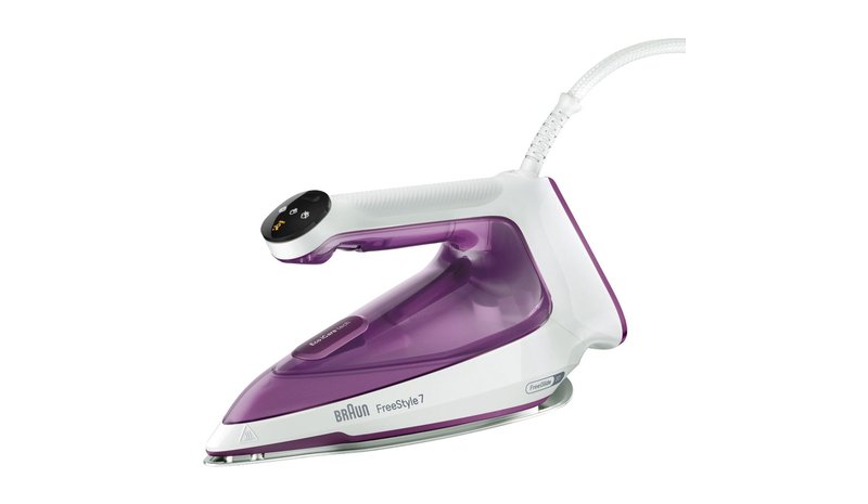 Braun FI 7215 VI Steam iron 2000 W Violet, White – kuva 1/3