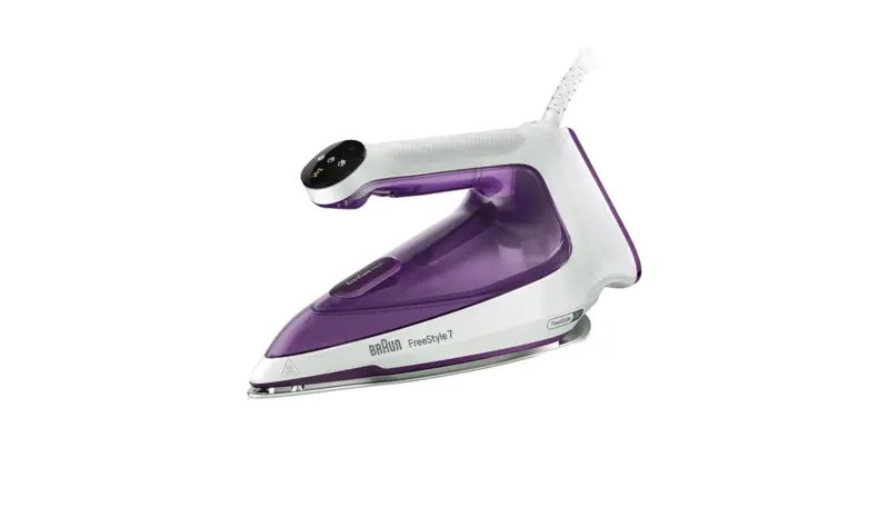 Braun FI 7215 VI Steam iron 2000 W Violet, White – kuva 2/3