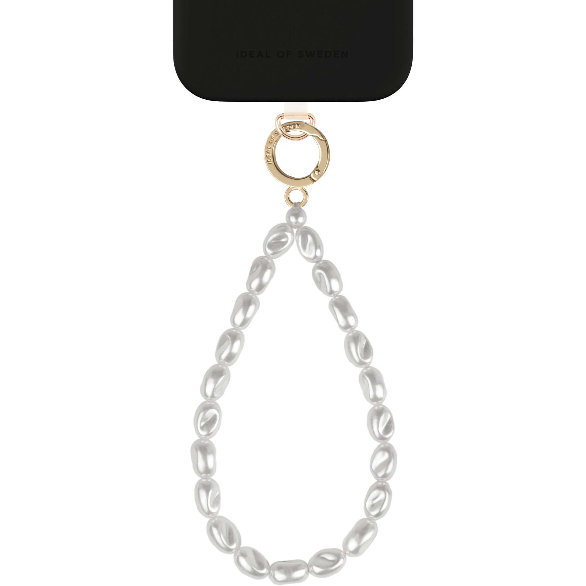 IDEAL OF SWEDEN PHONE WRISTLET STRAP PEARL