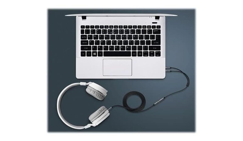 Ugreen 6957303828999 audio splitter Black, Grey