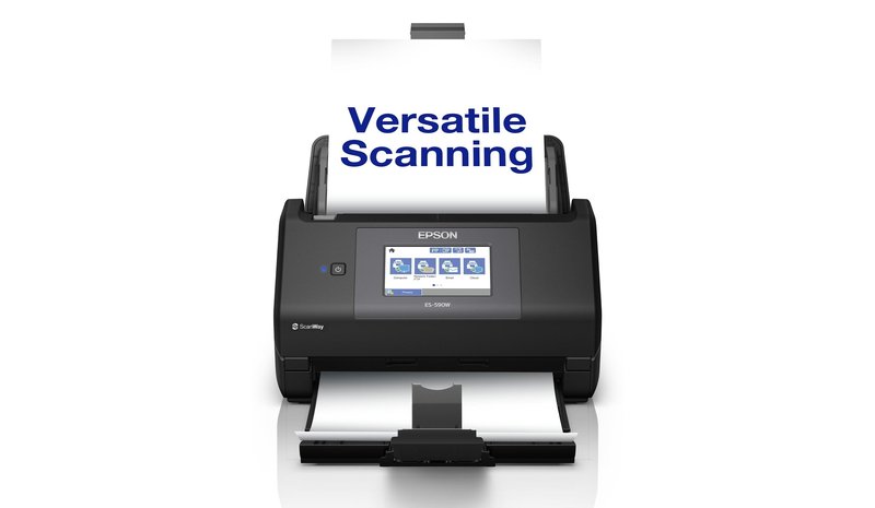 Epson WorkForce ES-590W Sheet-fed scanner 600 x 600 DPI A4 Black