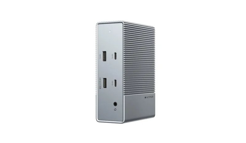 Targus HDG215-EUZ laptop dock/port replicator USB 3.2 Gen 2 (3.1 Gen 2) Type-C Silver
