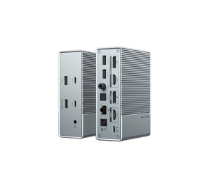 Targus HDG215-EUZ laptop dock/port replicator USB 3.2 Gen 2 (3.1 Gen 2) Type-C Silver