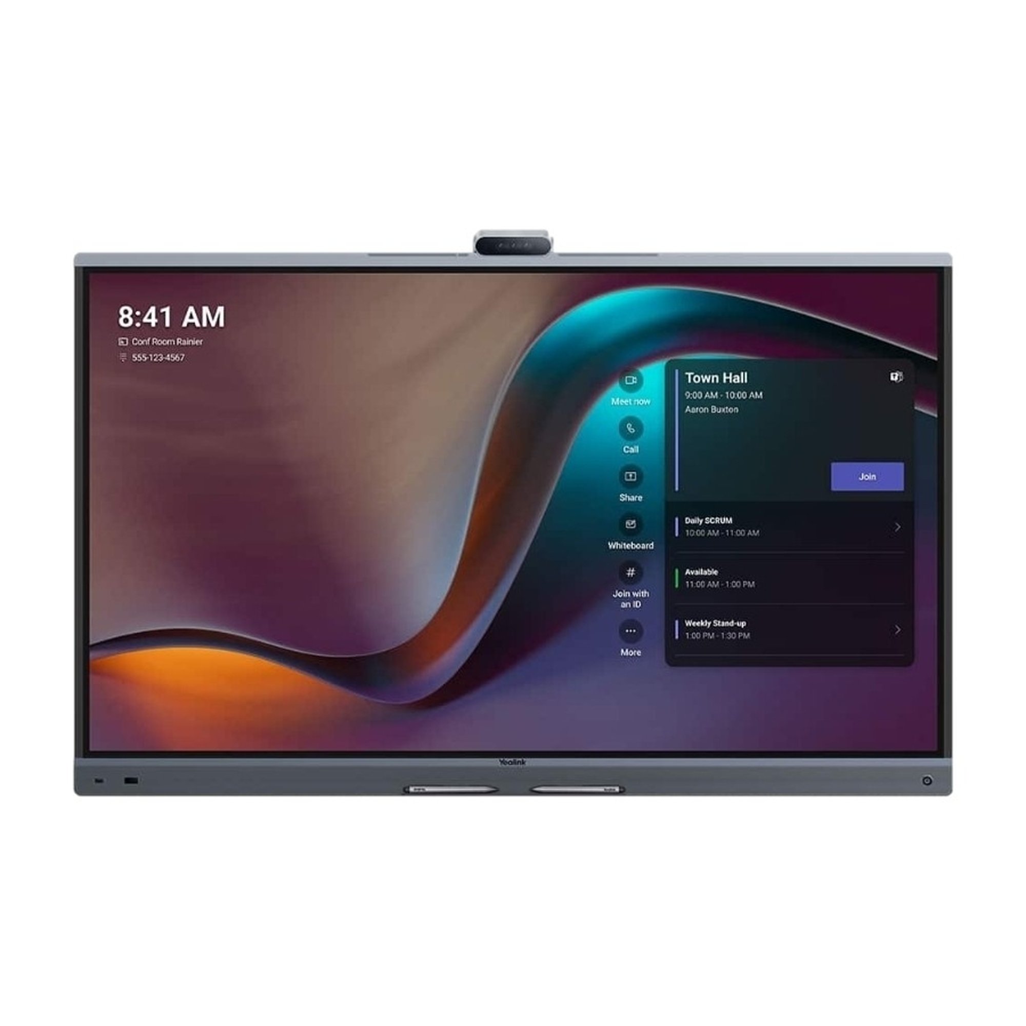 YEALINK MB86PRO-A02 // MEETINGBOARD PRO TOUCH 86" CAMERA SPEAKERS TEAMS ZOOM BYOM