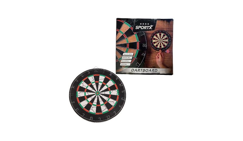 SportX Dartbord Sisal – kuva 1/2
