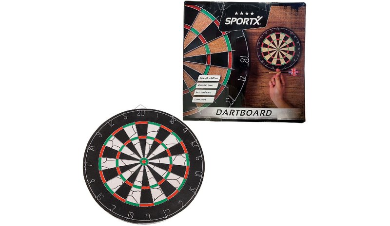 SportX Dartbord Sisal – kuva 2/2