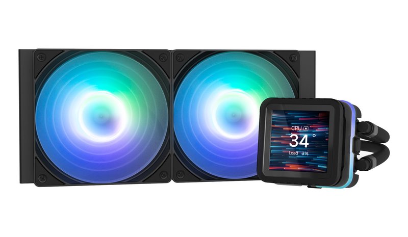 Zalman ALPHA2 DS A24 BLACK computer cooling system Processor All-in-one liquid cooler 12 cm 1 pc(s) – kuva 2/2