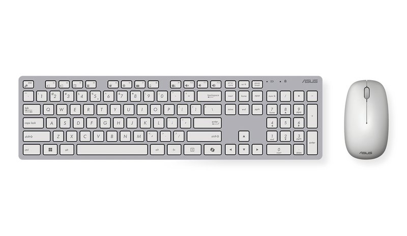 ASUS W5000 keyboard Mouse included Universal RF Wireless White