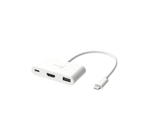 j5create JCA379EW - USB-C® to HDMI™ & USB™ Type-A with Power Delivery