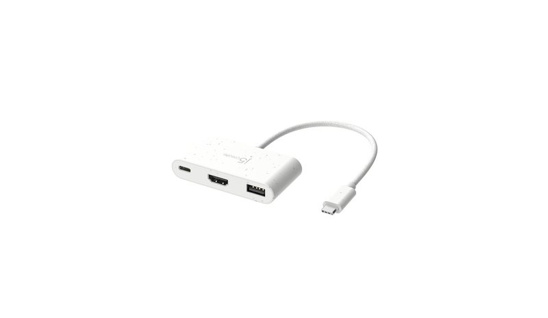 j5create JCA379EW - USB-C® to HDMI™ & USB™ Type-A with Power Delivery