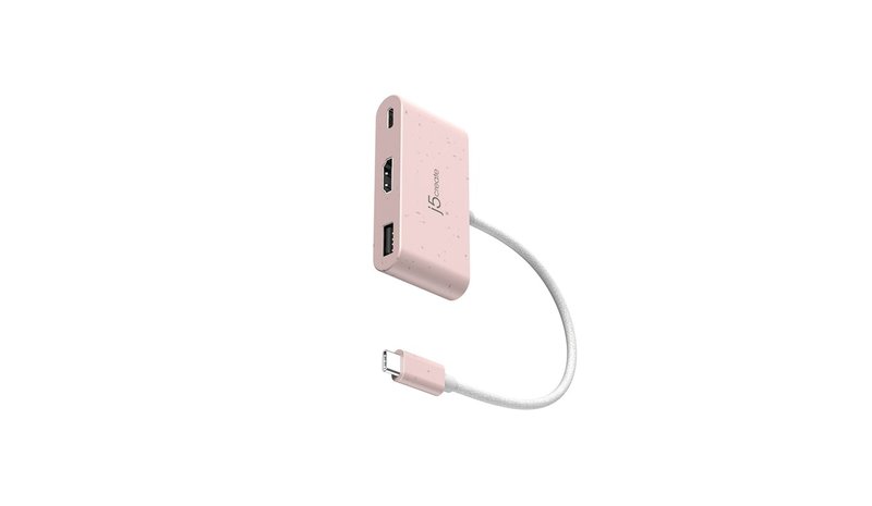 j5create JCA379ER - USB-C® to HDMI™ & USB™ Type-A with Power Delivery