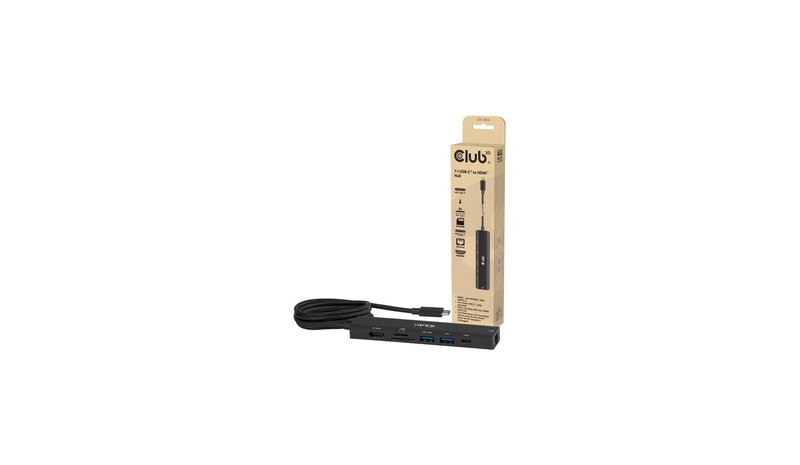 CLUB3D 7-1 USB-C® to HDMI™ Hub