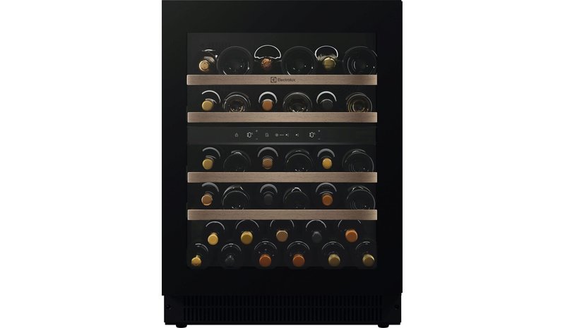 Electrolux EWUD040F8B Compressor wine cooler Freestanding Black 40 bottle(s)
