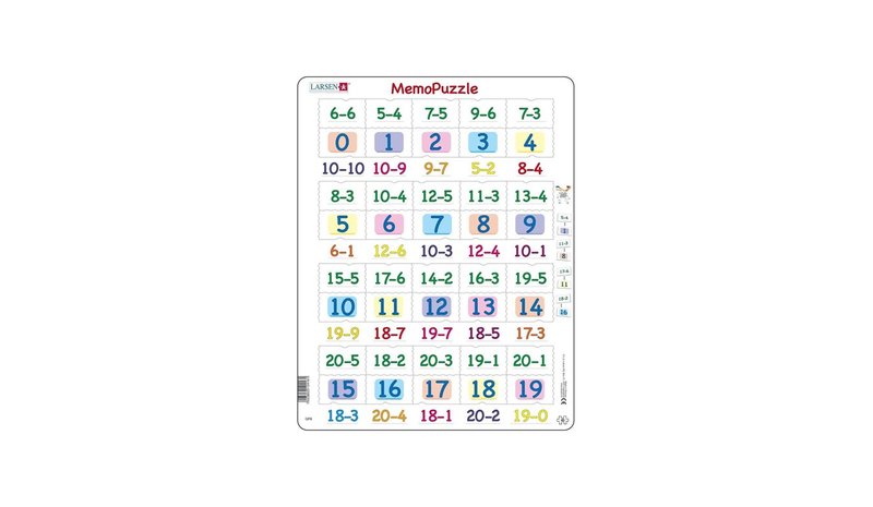 Larsen Maxi LA-GP8 Shape puzzle 40 pc(s)