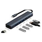 Nilox NXDSUSBC06 mobile device dock station Grey