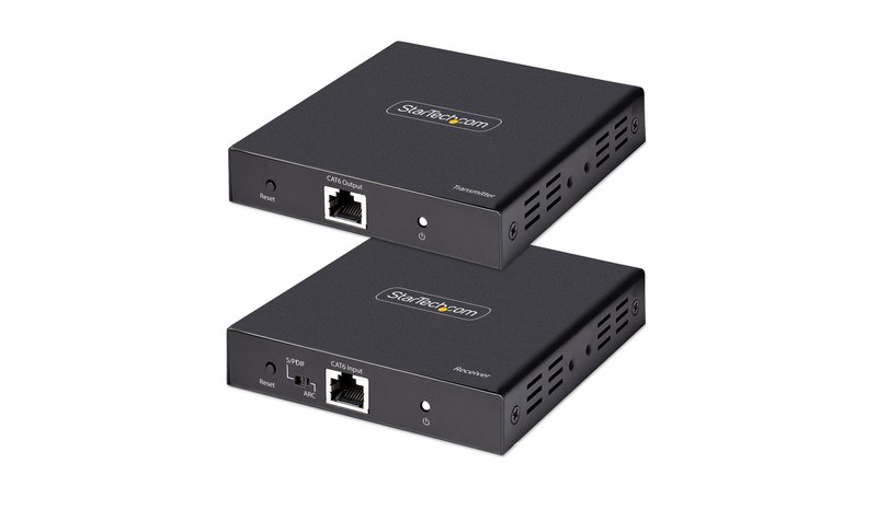 StarTech.com 4K70IC-EXTEND-HDMI AV extender AV transmitter & receiver Black
