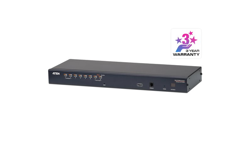 ATEN 8-Port Cat 5e/6 KVM Switch