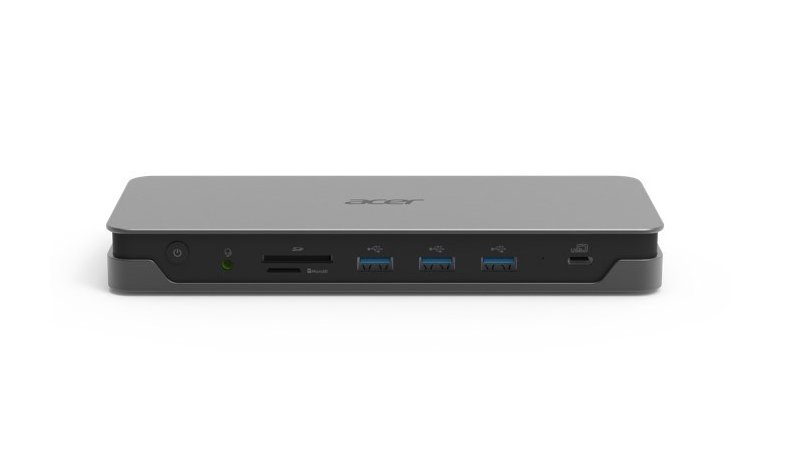 Acer USB Type-C Gen 1 Dock Wired USB 3.2 Gen 1 (3.1 Gen 1) Type-C Grey