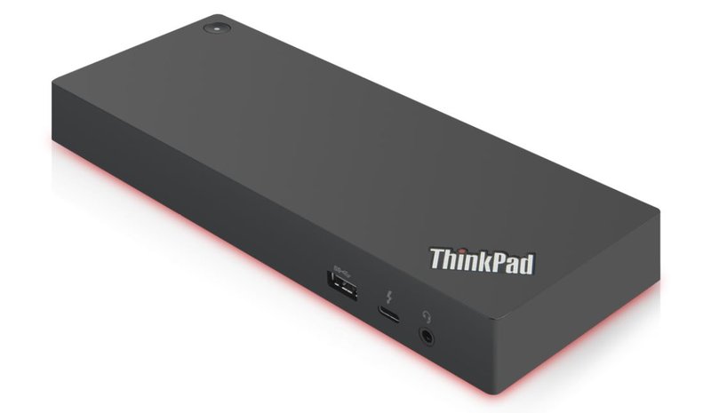Lenovo 03X7538 laptop dock/port replicator Wired Thunderbolt 3 Black