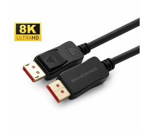 Microconnect MC-DP-MMG-200V1.4 DisplayPort cable 2 m Black